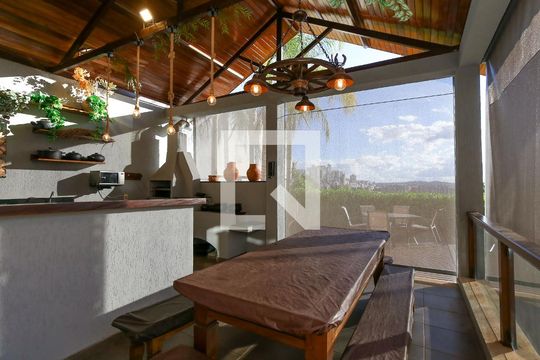 ESPAÇO GOURMET de casa à venda com 4 quartos, 596m² em Estoril, Belo Horizonte
