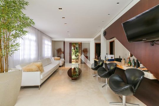 SALA de casa à venda com 4 quartos, 596m² em Estoril, Belo Horizonte
