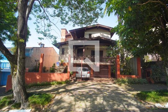 Fachada + Placa de casa à venda com 4 quartos, 307m² em Ideal, Novo Hamburgo