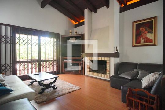 Sala de TV de casa à venda com 4 quartos, 307m² em Ideal, Novo Hamburgo