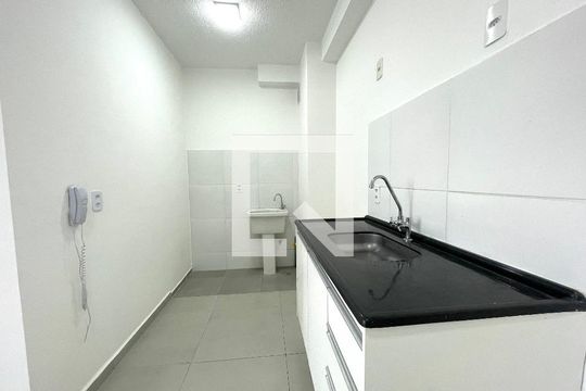 Sala/Cozinha de apartamento para alugar com 2 quartos, 36m² em Lapa, São Paulo