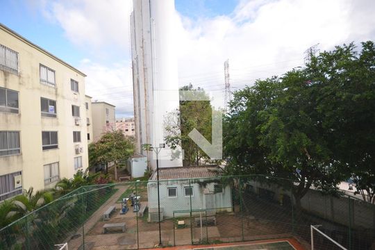 Vista daSala de apartamento para alugar com 2 quartos, 43m² em Campo Grande, Rio de Janeiro