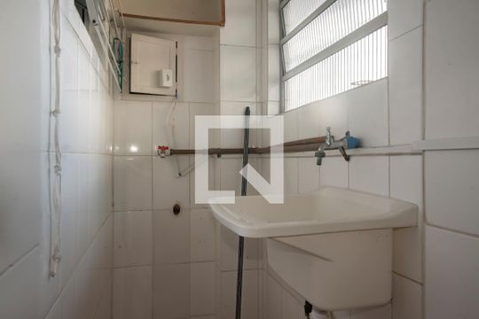 Área de Serviço de apartamento à venda com 2 quartos, 43m² em Vila Monte Alegre, São Paulo