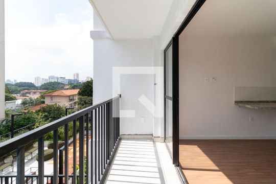 Varanda de kitnet/studio à venda com 1 quarto, 26m² em Barra Funda, São Paulo