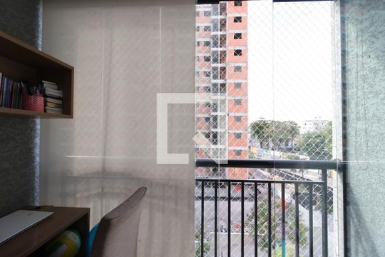 Varanda da Sala de apartamento para alugar com 3 quartos, 65m² em Utinga, Santo André