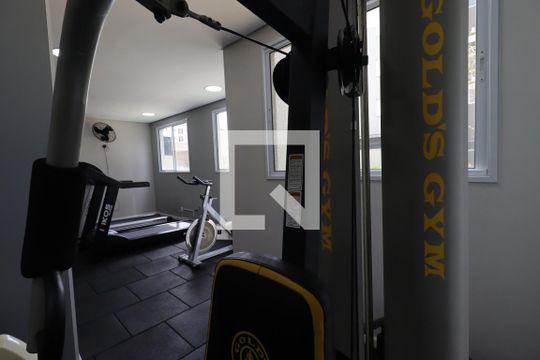 Área Comum - Academia de apartamento para alugar com 3 quartos, 65m² em Utinga, Santo André