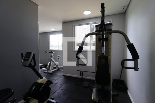 Área Comum - Academia de apartamento para alugar com 3 quartos, 65m² em Utinga, Santo André