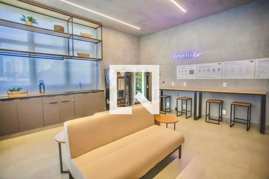 Área comum de apartamento à venda com 1 quarto, 36m² em Chácara Inglesa, São Paulo