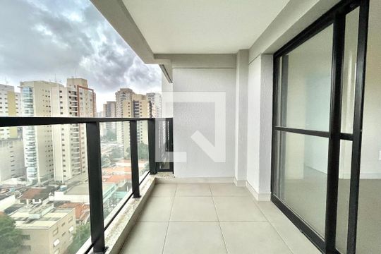 Varanda de apartamento à venda com 1 quarto, 36m² em Chácara Inglesa, São Paulo