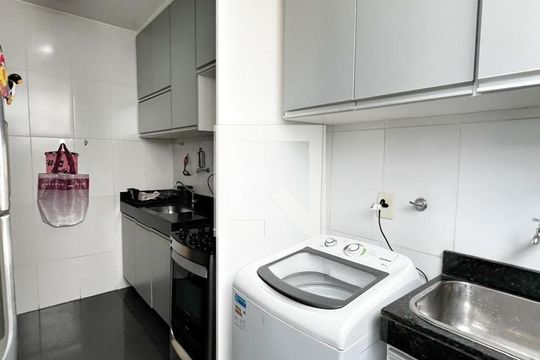 Área de Serviço de apartamento à venda com 3 quartos, 74m² em Buritis, Belo Horizonte