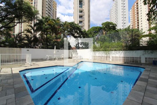 Área Comum - Piscina de apartamento à venda com 3 quartos, 129m² em Vila Uberabinha, São Paulo