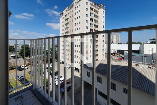 Varanda da Sala de apartamento para alugar com 2 quartos, 50m² em Taboão, São Bernardo do Campo