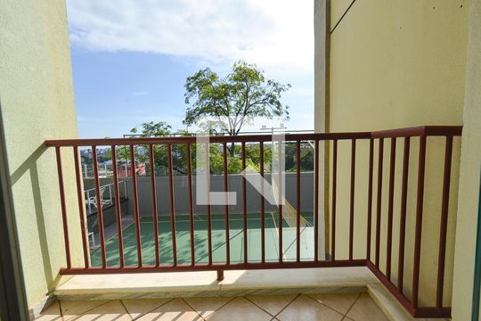 Varanda de apartamento para alugar com 3 quartos, 70m² em Santa Cruz, Belo Horizonte