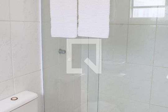 Banheiro de apartamento para alugar com 1 quarto, 40m² em Luz, São Paulo