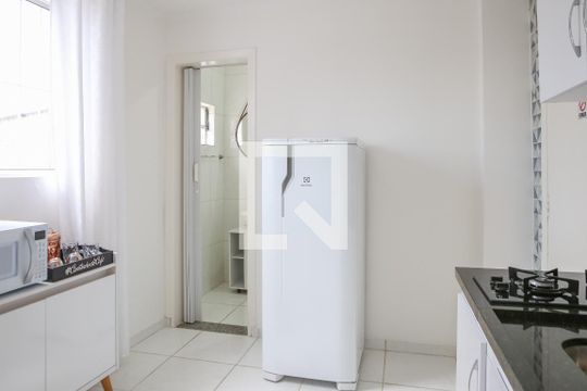 Sala e Cozinha de apartamento para alugar com 1 quarto, 40m² em Luz, São Paulo