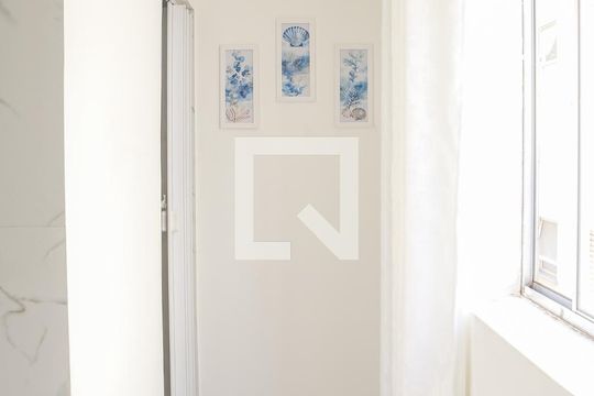 Sala e Cozinha de apartamento para alugar com 1 quarto, 40m² em Luz, São Paulo