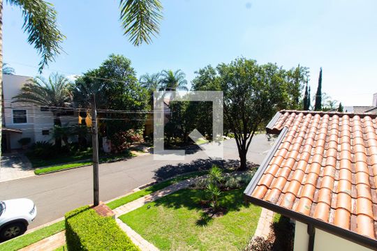 Vista da Sacada da Suíte de casa de condomínio à venda com 4 quartos, 450m² em Residencial Barão do Café, Campinas