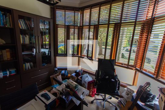 Escritório do Térreo  de casa de condomínio à venda com 4 quartos, 450m² em Residencial Barão do Café, Campinas