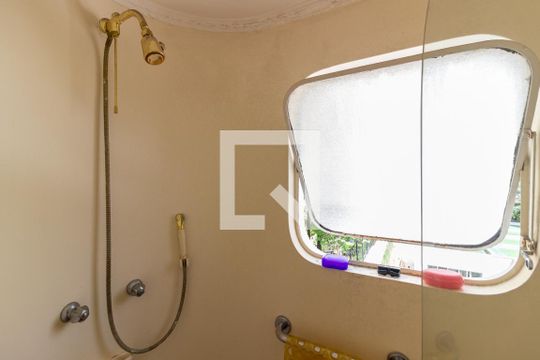 Banheiro da Suíte de apartamento à venda com 3 quartos, 160m² em Cerqueira César, São Paulo