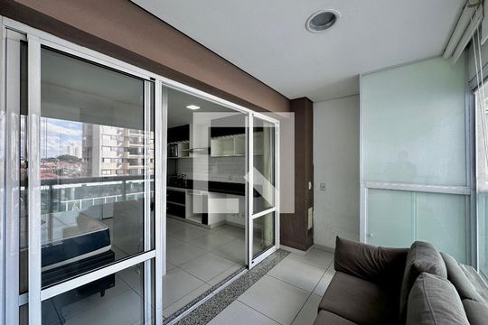 Sacada de apartamento à venda com 1 quarto, 34m² em Campo Belo, São Paulo