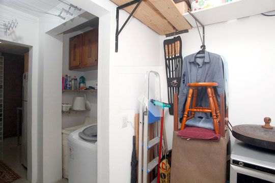 Área de Serviço + Despensa de apartamento à venda com 1 quarto, 56m² em Floresta, Porto Alegre