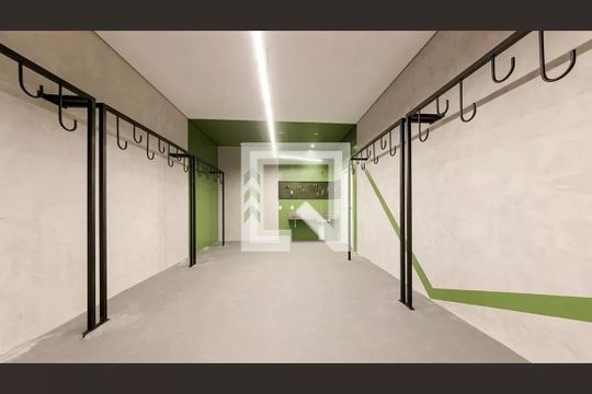 Área comum de kitnet/studio à venda com 1 quarto, 28m² em Mirandópolis, São Paulo