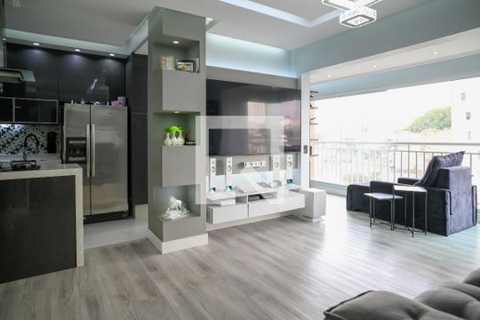 Sala de apartamento à venda com 1 quarto, 64m² em Vila da Saúde, São Paulo