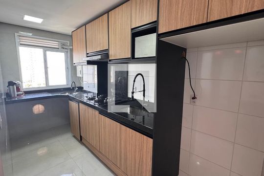 Cozinha de apartamento à venda com 2 quartos, 45m² em Fundacao da Casa Popular, Campinas
