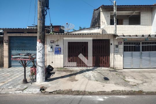 Fachada de casa para alugar com 1 quarto, 95m² em Quietude, Praia Grande