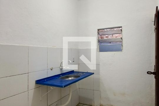Cozinha de casa para alugar com 1 quarto, 95m² em Quietude, Praia Grande