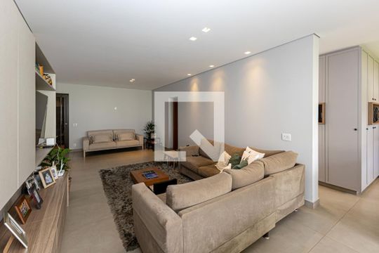 Sala 1 de casa de condomínio à venda com 6 quartos, 634m² em Alphaville Nova Lima, Nova Lima