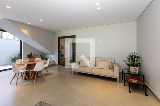 Sala 1 de casa de condomínio à venda com 6 quartos, 634m² em Alphaville Nova Lima, Nova Lima