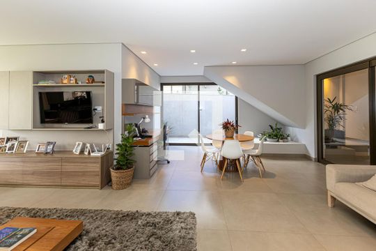 Sala 1 de casa de condomínio à venda com 6 quartos, 634m² em Alphaville Nova Lima, Nova Lima