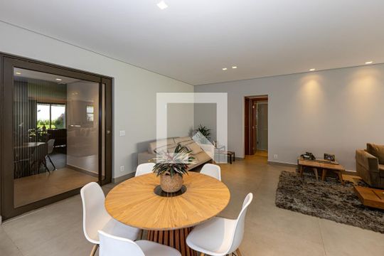 Sala 1 de casa de condomínio à venda com 6 quartos, 634m² em Alphaville Nova Lima, Nova Lima