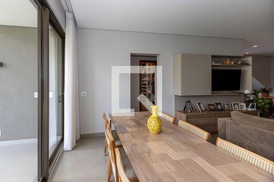 Sala de Jantar de casa de condomínio à venda com 6 quartos, 634m² em Alphaville Nova Lima, Nova Lima
