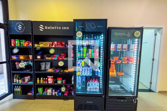 Área comum - Mercado de kitnet/studio para alugar com 1 quarto, 35m² em Sumarezinho, São Paulo