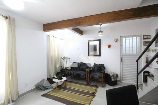 Sala de casa de condomínio à venda com 3 quartos, 135m² em Jacarepaguá, Rio de Janeiro
