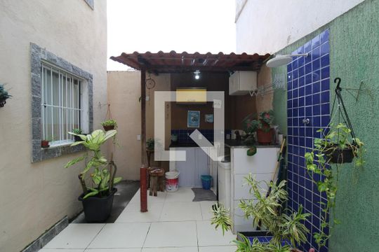 Área de serviço de casa de condomínio à venda com 3 quartos, 135m² em Jacarepaguá, Rio de Janeiro