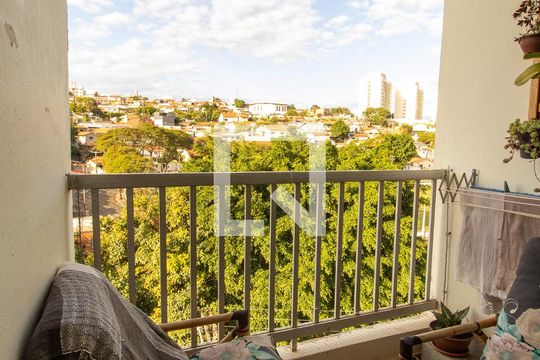 Varanda  de apartamento à venda com 2 quartos, 60m² em Parque Brasília, Campinas