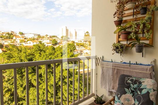 Varanda  de apartamento à venda com 2 quartos, 60m² em Parque Brasília, Campinas