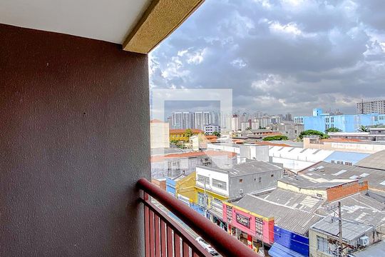 Varanda da Sala de apartamento à venda com 2 quartos, 52m² em Belém, São Paulo