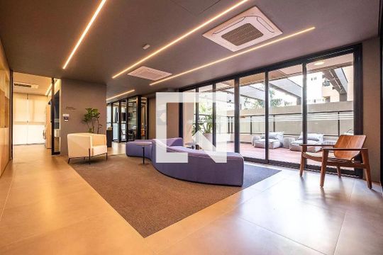 Área comum - Coliving de kitnet/studio para alugar com 1 quarto, 24m² em Pinheiros, São Paulo