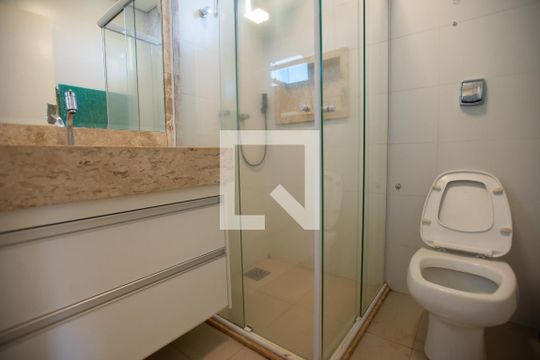 Banheiro de casa para alugar com 3 quartos, 185m² em Distrito de Bonfim Paulista, Ribeirão Preto