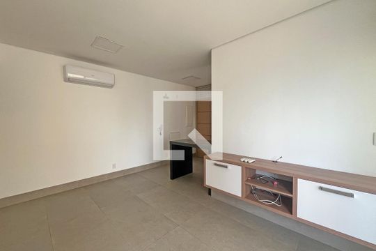 Sala de apartamento para alugar com 1 quarto, 65m² em Aparecida, Santos