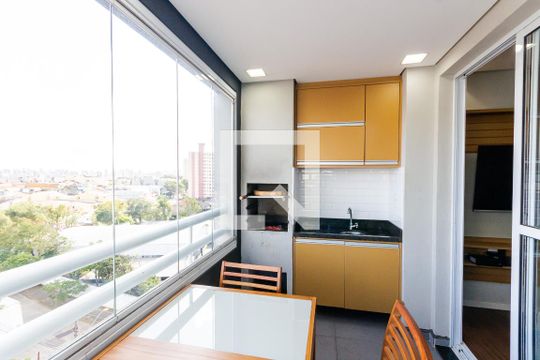 Varanda de apartamento para alugar com 2 quartos, 68m² em Vila Curuçá, Santo André