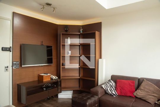 Sala de apartamento para alugar com 1 quarto, 50m² em Vila Clementino, São Paulo