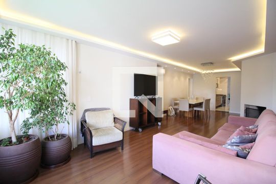 Sala de apartamento à venda com 4 quartos, 127m² em Paraíso do Morumbi, São Paulo