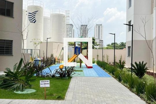Área comum Playground de apartamento para alugar com 1 quarto, 29m² em Várzea da Barra Funda, São Paulo
