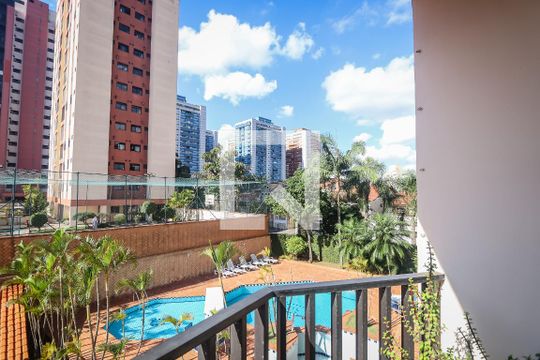 Varanda da Suíte 2 de apartamento à venda com 4 quartos, 143m² em Jardim Colombo, São Paulo