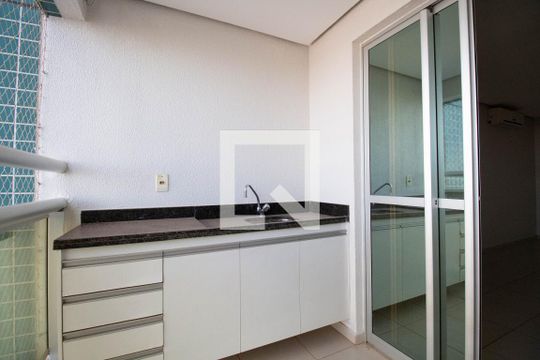Sacada de apartamento à venda com 3 quartos, 77m² em Águas Claras, Brasília